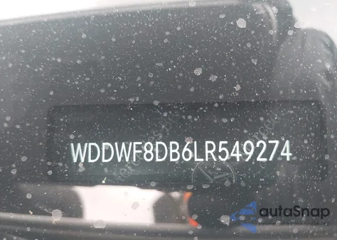 2020 Mercedes-Benz C 300 из США, поврежденный, VIN WDDWF8DB6LR549274